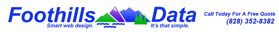 Foothills Data - Smart Website Design